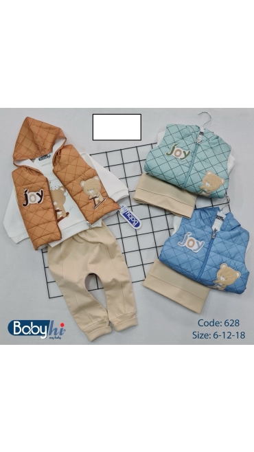 compleu copii 6-18 luni 3/set