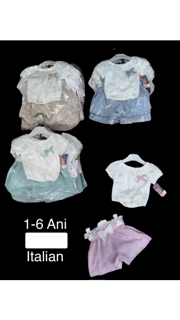 compleu fete 1-6 ani 4/set