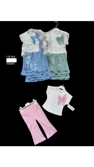 compleu fete 1-6 ani 4/set