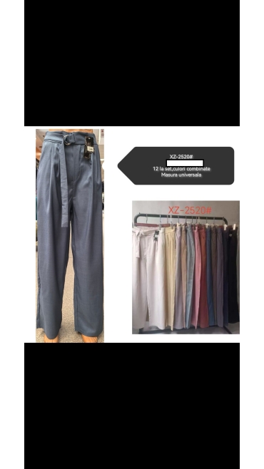 pantaloni dama culori combinate 12/set