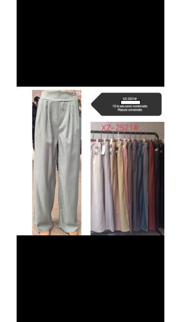 pantaloni dama culori combinate 12/set