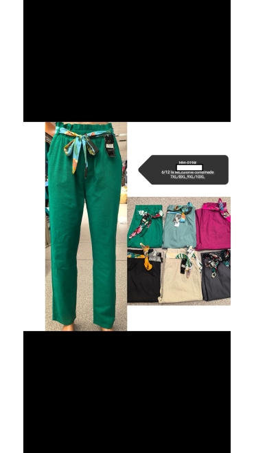 pantaloni dama 7xl-10xl 6/set