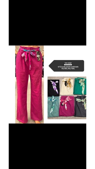 pantaloni dama 7xl-10xl 6/set