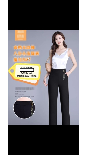 pantaloni dama 5xl-10xl 6/set