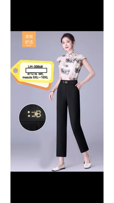 pantaloni dama 5xl-10xl 6/set