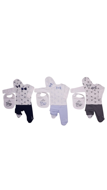 compleu bebe 0-3 luni 3/set