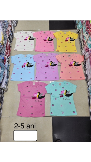 tricou copii 2-5 ani 4/set