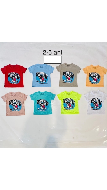 tricou copii 2-5 ani 4/set