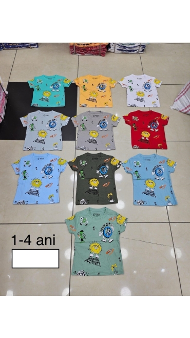 tricou copii 1-4 ani 4/set