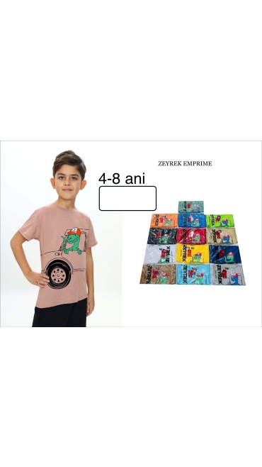 tricou copii 4-8 ani 5/set