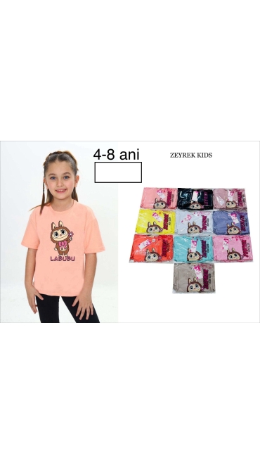 tricou copii 4-8 ani 5/set