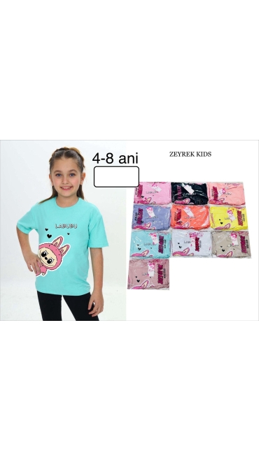 tricou copii 4-8 ani 5/set