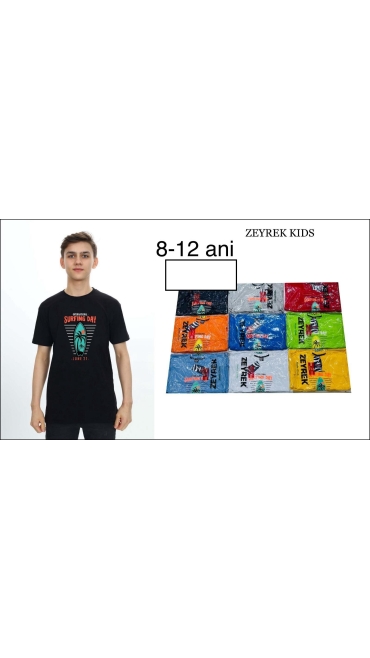 tricou copii 8-12 ani 5/set