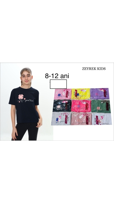 tricou copii 8-12 ani 5/set