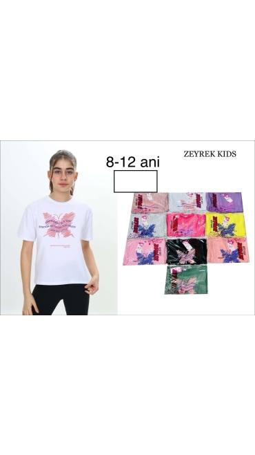 tricou copii 8-12 ani 5/set