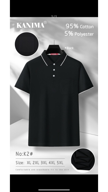 tricou barbati xl-5xl 5/set
