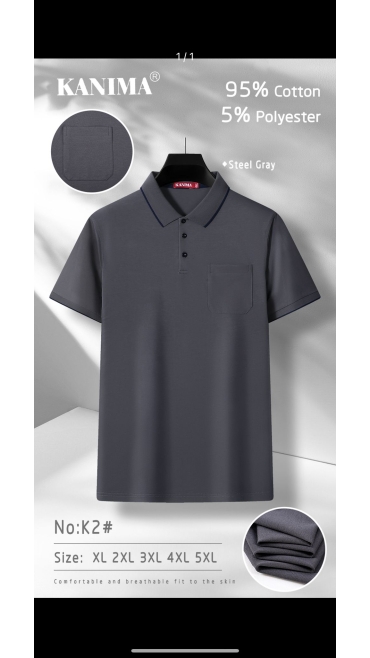 tricou barbati xl-5xl 5/set