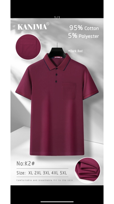 tricou barbati xl-5xl 5/set
