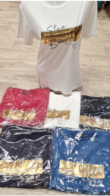 tricou dama s-xl 4/set