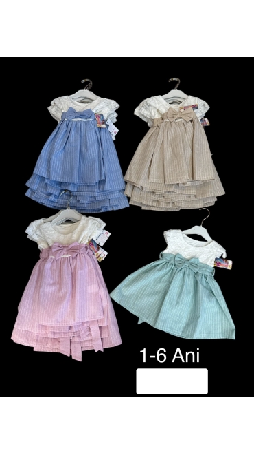 rochie fete 1-6 ani 4/set