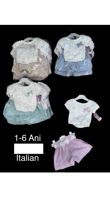 compleu fete 1-6 ani 4/set