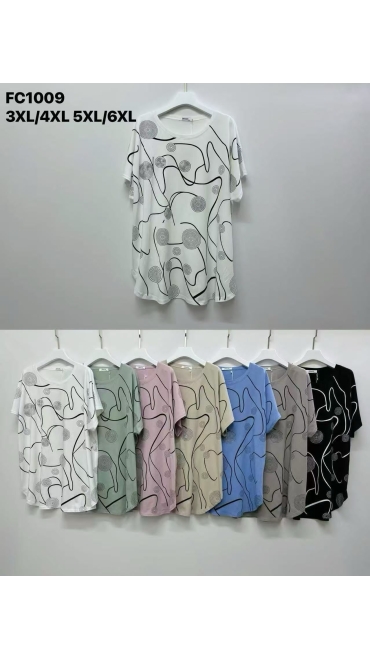 bluza dama 3xl-6xl 6/set