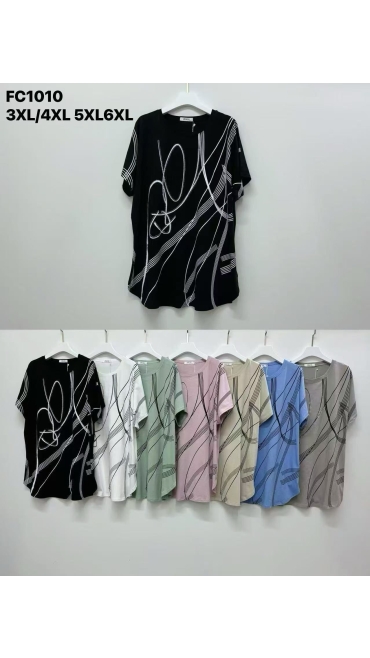 bluza dama 3xl-6xl 6/set