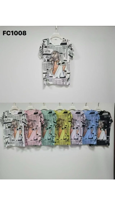 tricou dama 5/set