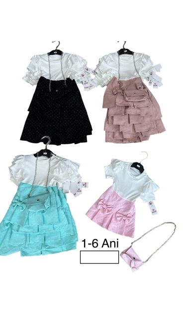 rochie fete 1-6 ani 4/set