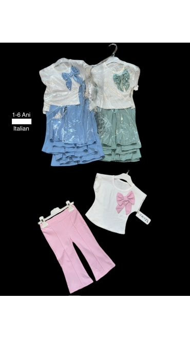 compleu fete 1-6 ani 4/set