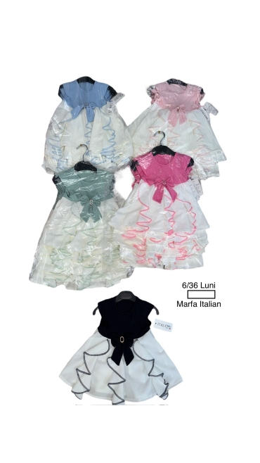 rochie fete 6-36 luni 4/set