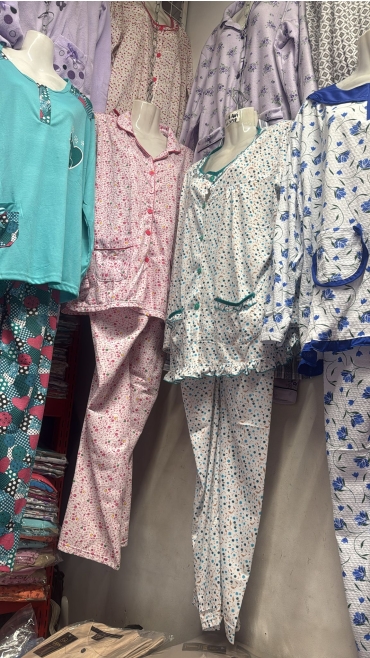pijama dama xl-5xl 5/set