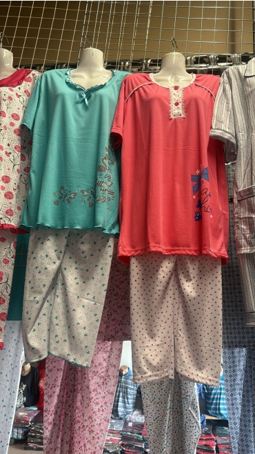 pijama dama xl-5xl 5/set