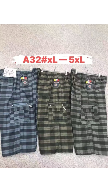 pantaloni 3/4 barbati xl-5xl 5/set