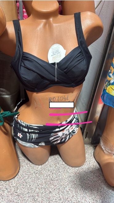costum baie dama m-3xl 5/set