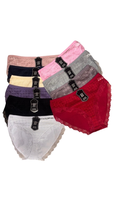 chiloti bbc tanga m-2xl culori combinate 12/set