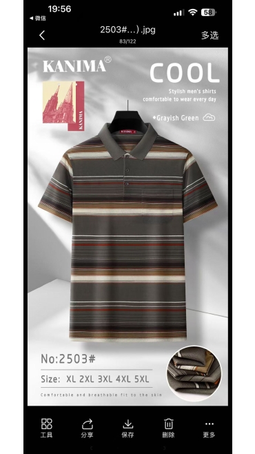 tricou barbati xl-5xl 5/set