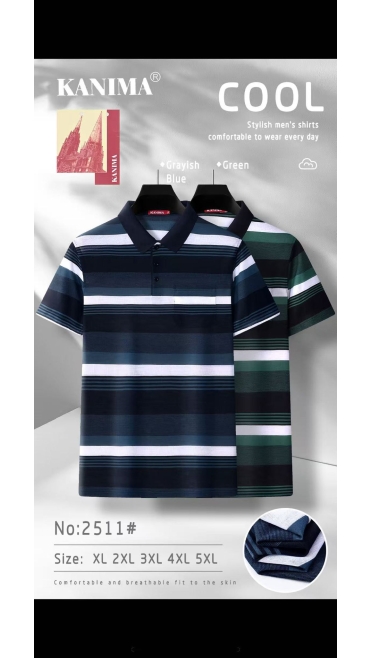 tricou barbati xl-5xl 5/set