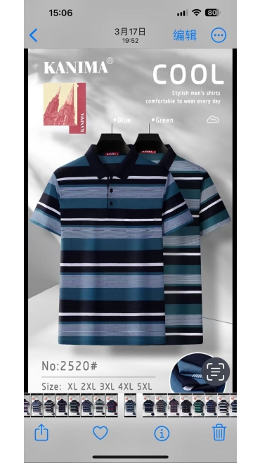 tricou barbati xl-5xl 5/set