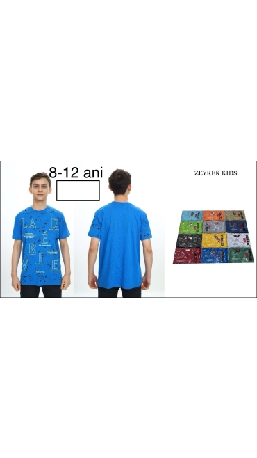 tricou baieti 8-12 ani 5/set