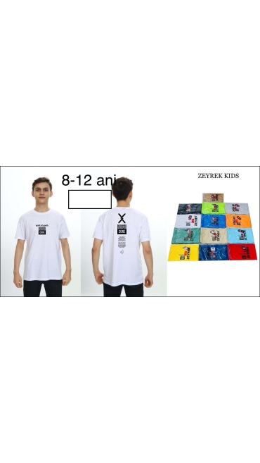 tricou baieti 8-12 ani 5/set