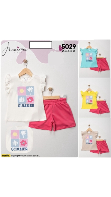 compleu fete 2-5 ani 4/set