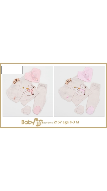 compleu bebe 0-3 luni 3/set