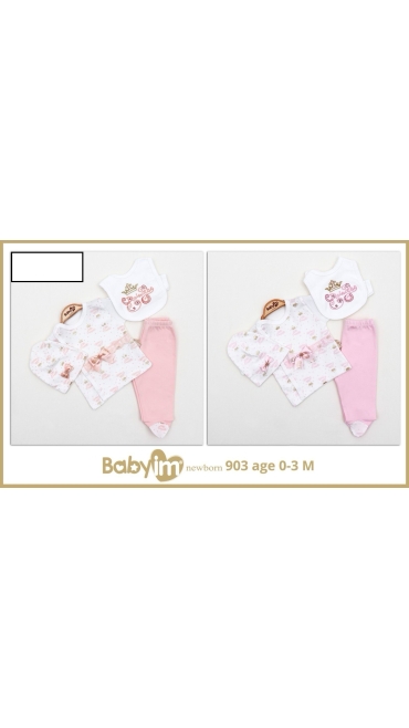 compleu bebe 0-3 luni 3/set