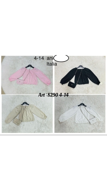 set bluza si geanta fete 4-14 ani 4/set