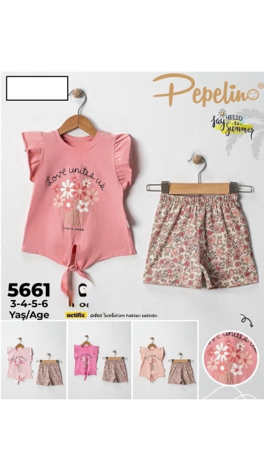 compleu fete 3-6 ani 4/set