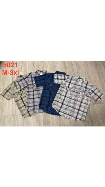 camasa maneca scurta barbati m-3xl 5/set