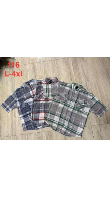 camasa maneca scurta barbati l-4xl 5/set