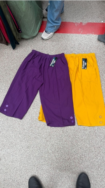 pantaloni 3/4 dama xl-5xl 5/set