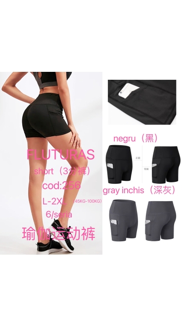 pantaloni scurti dama l-2xl 6/set